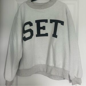 Parke x SET Mockneck Sweatshirt